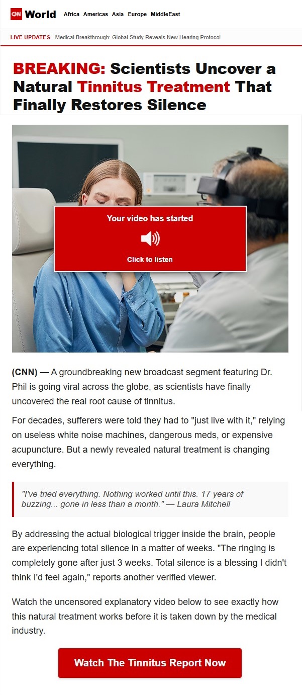 Leaked video reveals how to restore total silence